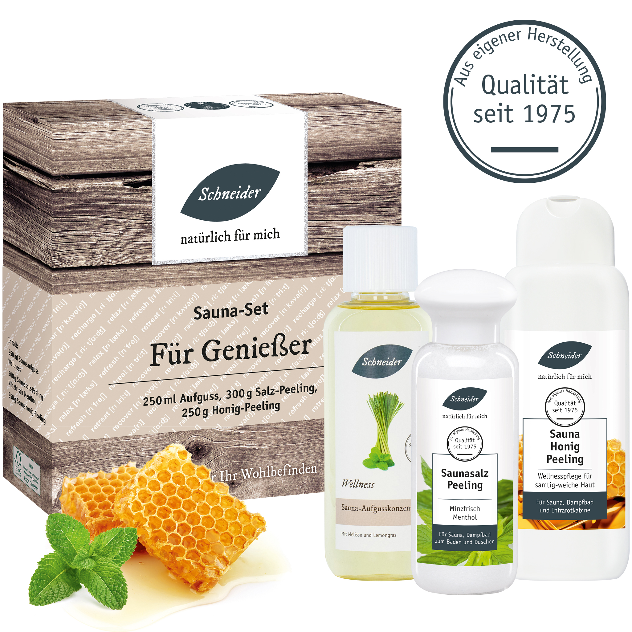 Sauna-Set - Für Genießer