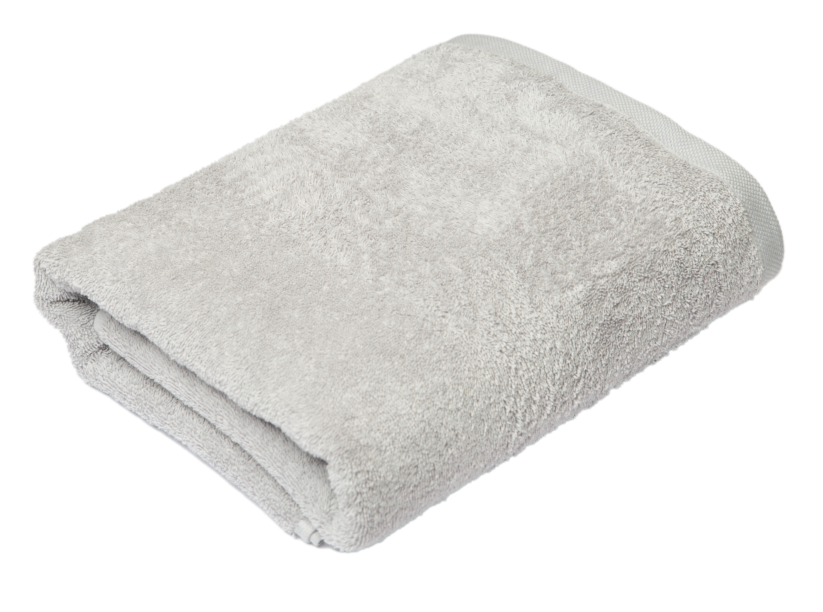 Saunatuch hellgrau, 80 x 200 cm, 100 % Baumwolle