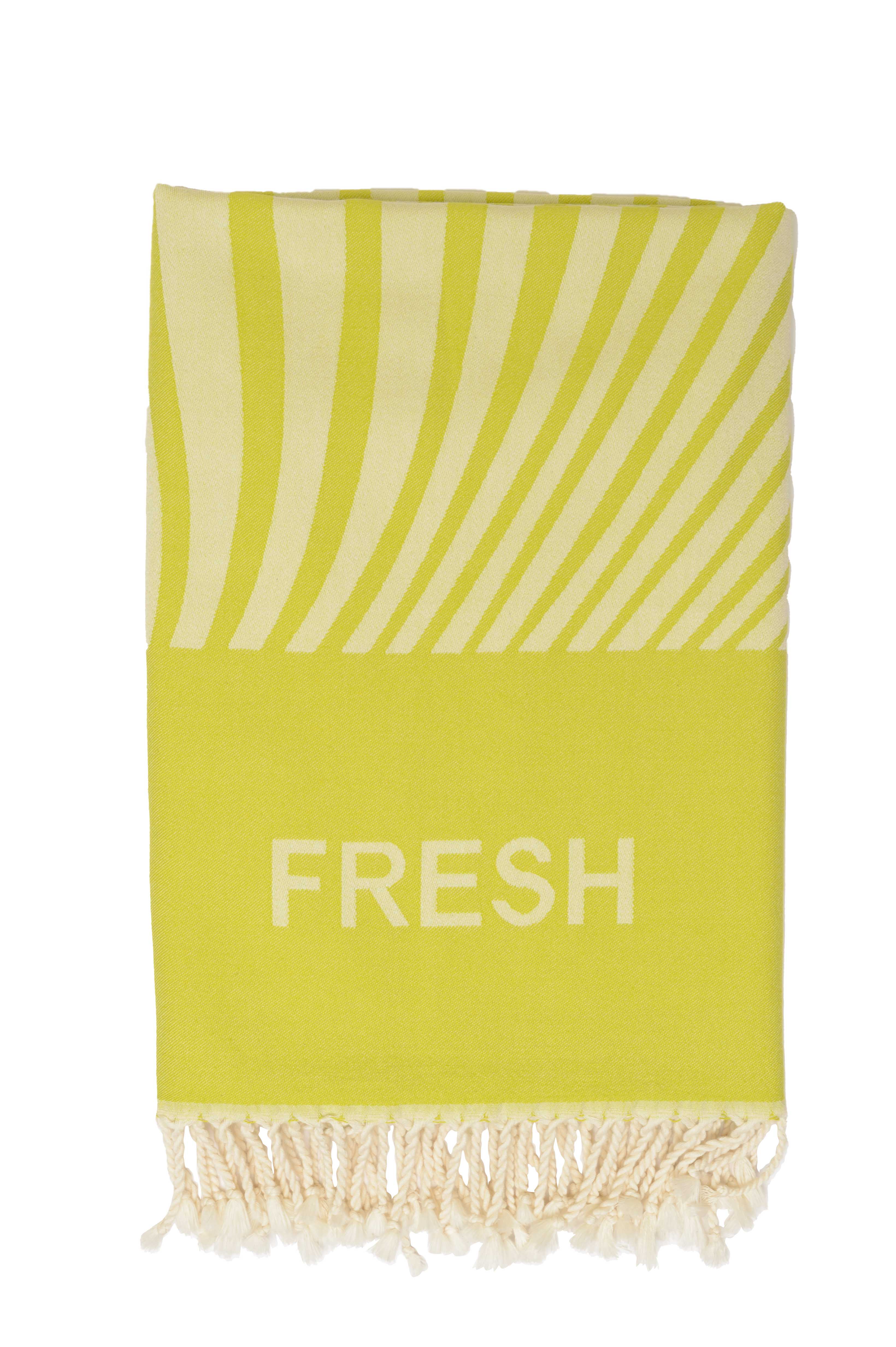 Liegetuch Pestemal green waves , 95 x 180cm, 100 % Baumwolle