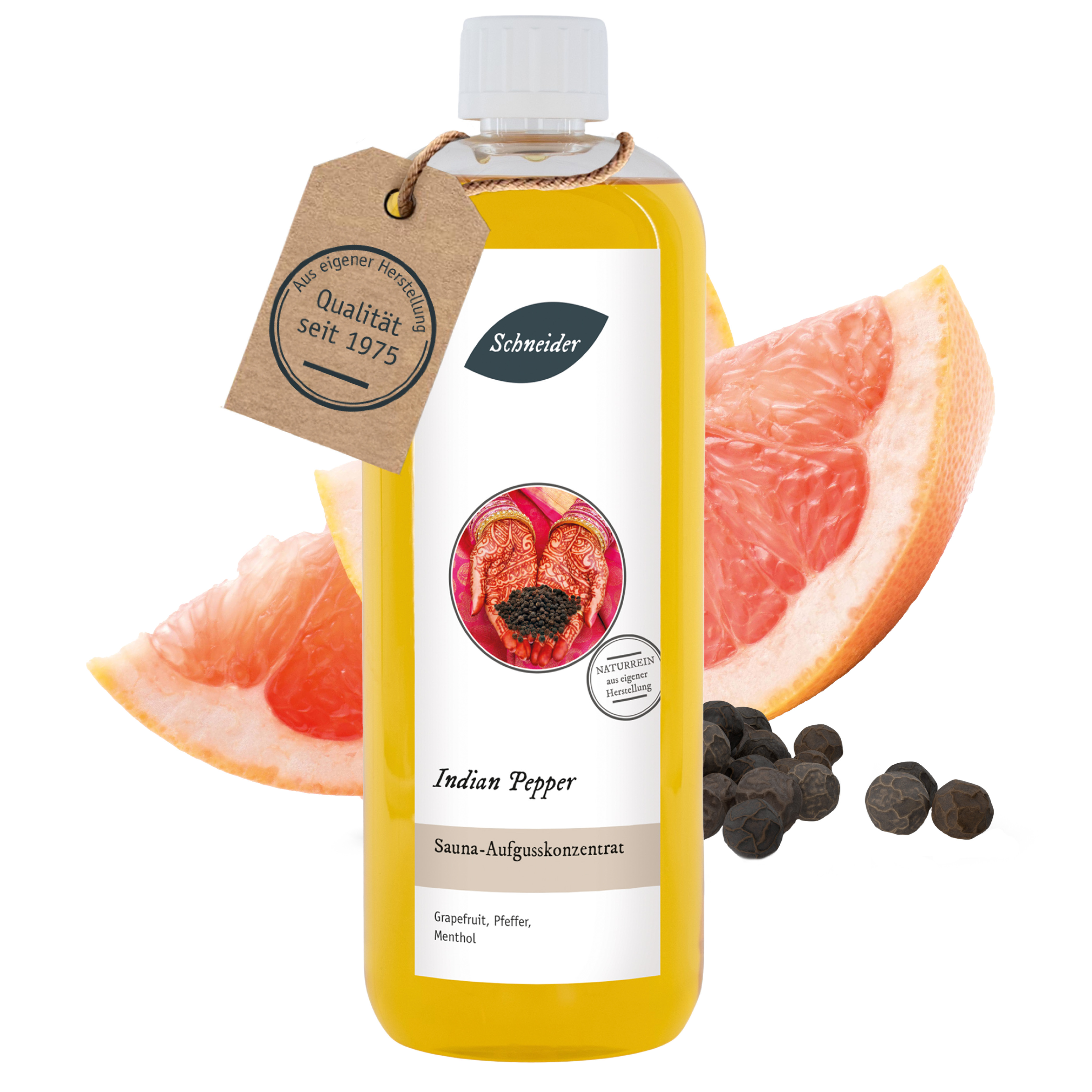 Saunaaufguss Indian Pepper (Aufgusskonzentrat)