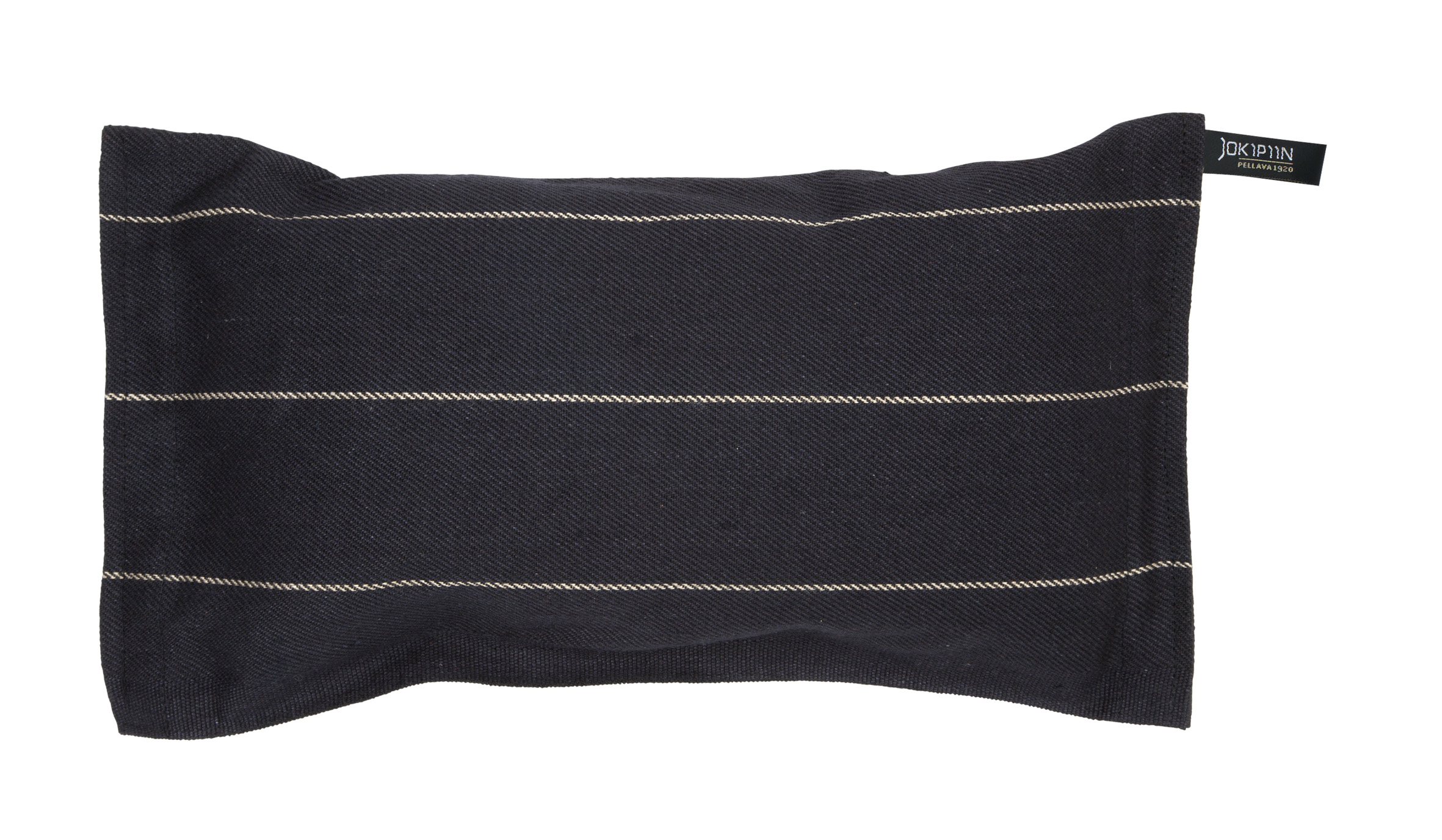 Jokipiin-Saunakissen „Liituraita“ aus Leinen-Baumwoll-Mix (aus Finnland)