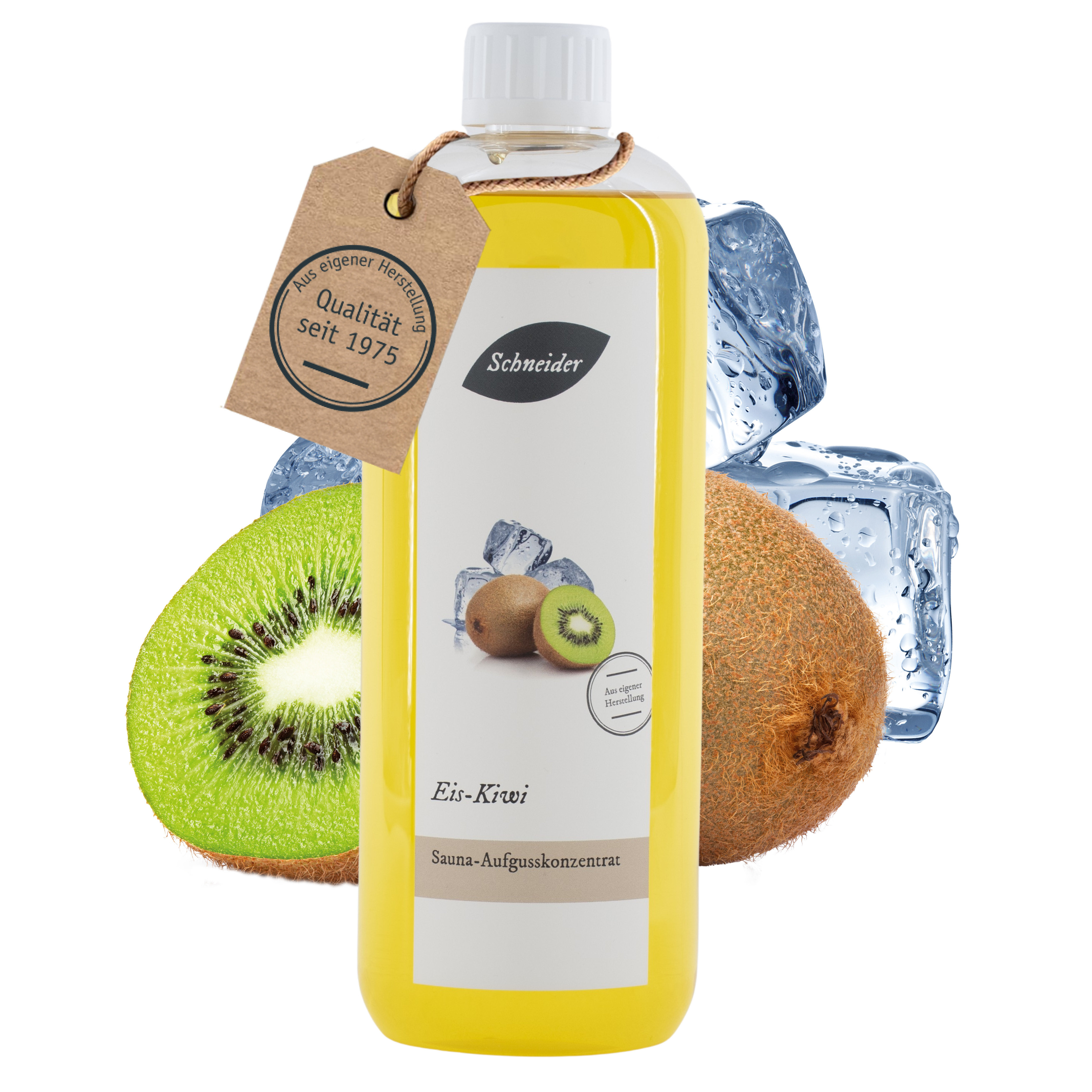 Saunaaufguss Eis-Kiwi (Aufgusskonzentrat) 250 ml
