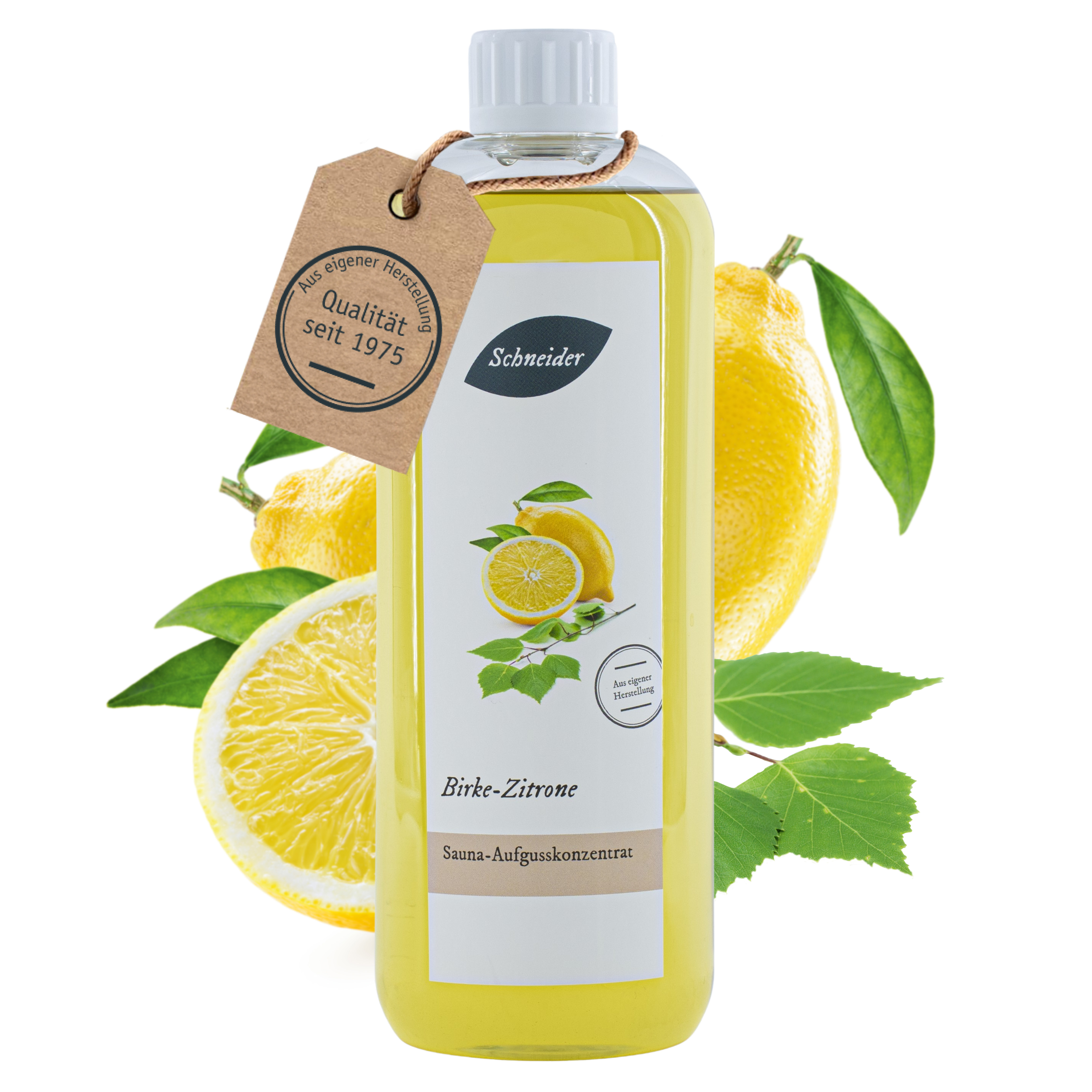 Saunaaufguss Birke-Zitrone (Aufgusskonzentrat) 250 ml