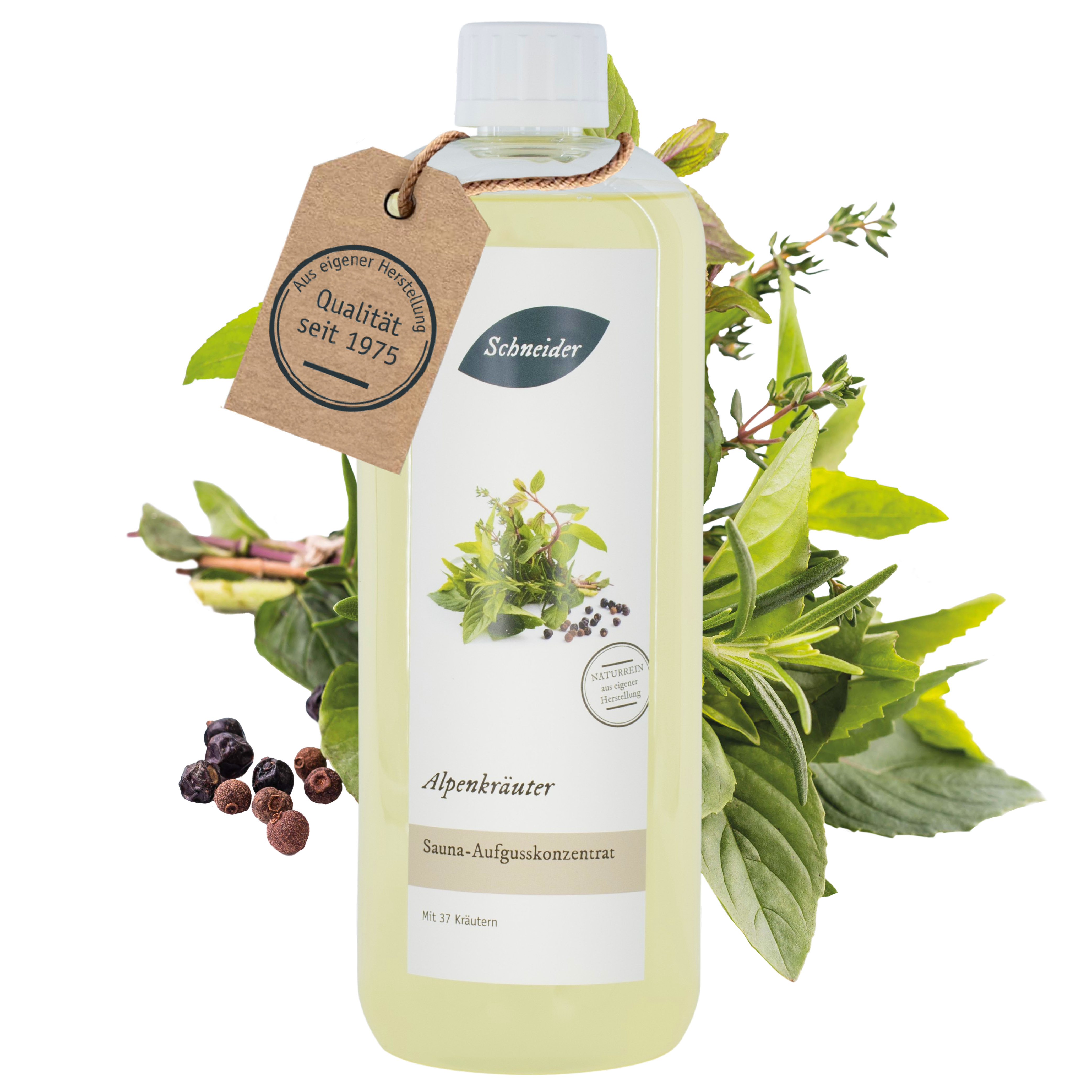 Saunaaufguss Alpenkräuter (Aufgusskonzentrat) 250 ml