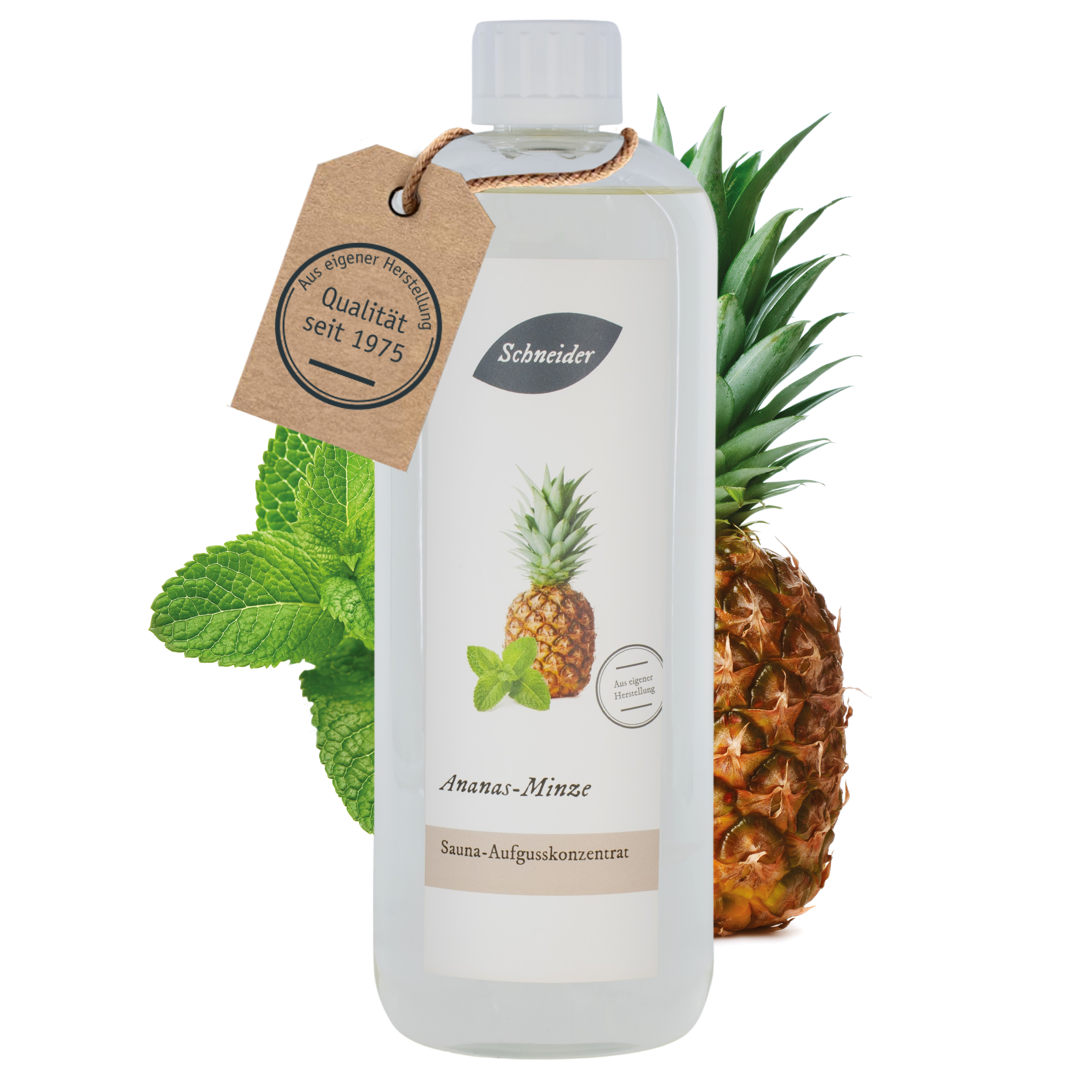 Saunaaufguss Ananas-Minze (Aufgusskonzentrat) 250 ml