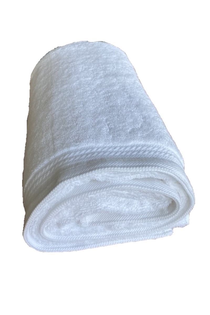 Wedeltuch weiß gefaltet